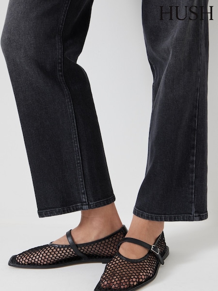 Hush Mesh Mary Jane Ballerina Flats (F67391) | ‏553‏₪