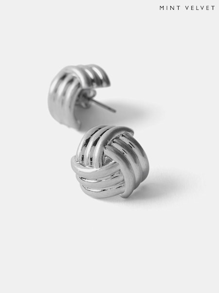 Mint Velvet Tone Knot Stud Earrings (F67507) | €46