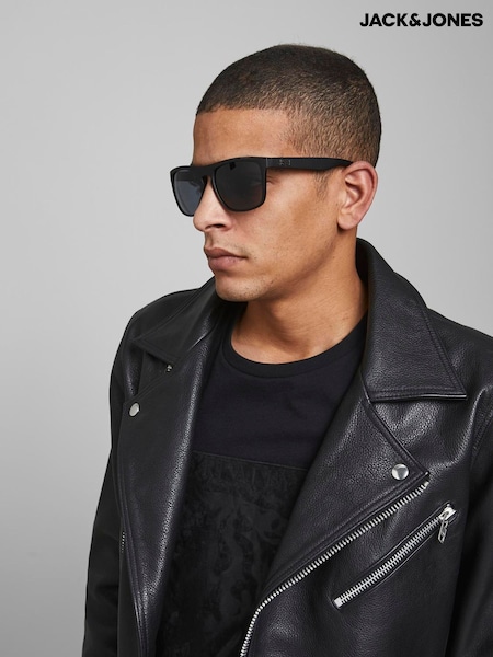 JACK & JONES Black Aviator Sunglasses (F67781) | €23