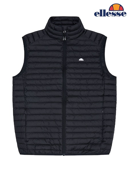 Ellesse Pal Padded Black Gilet (F67827) | €77