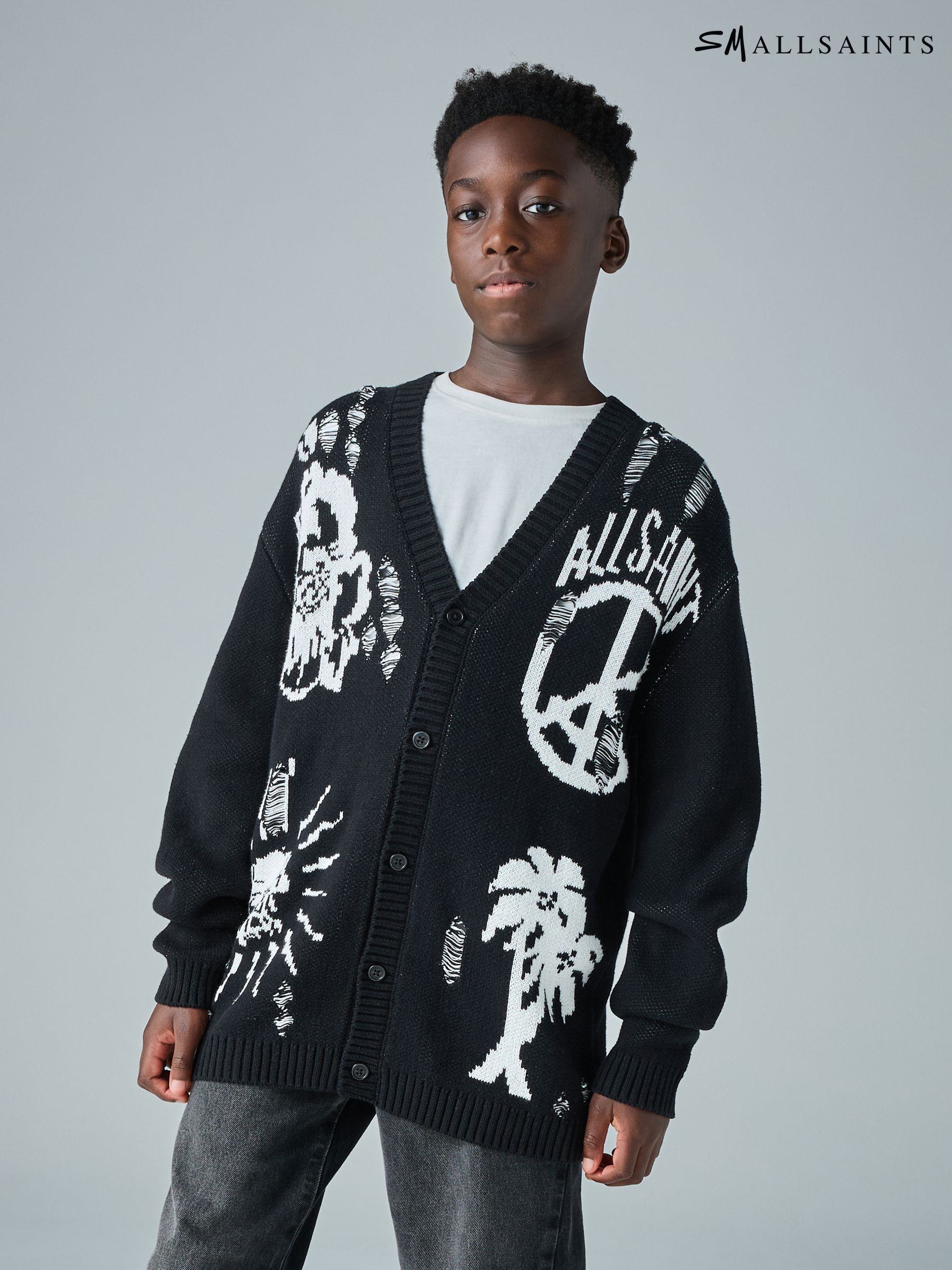 AllSaints Black Cardigans | Next Oman