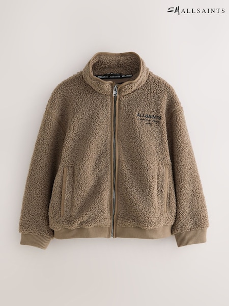 smALLSAINTS Brown Underground Fleece Jacket (F67886) | €53 - €58