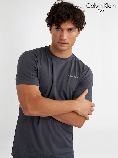 Calvin Klein Golf Grey Newport T-Shirt (F68045) | 159 SAR