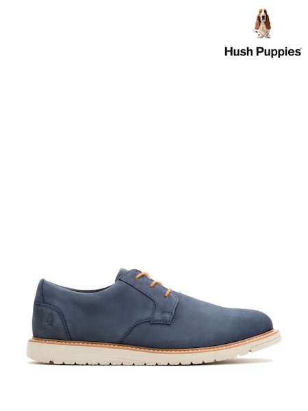 modra - Hush Puppies Blue Jenson Oxford Shoes (F68203) | € 145