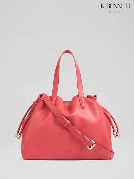 LK Bennett Selina Amber Leather Bead Tote Bag (F68249) | € 433