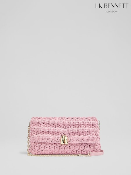 Lk Bennett Larna Crochet Oloid Clutch Bag (F68255) | kr2 320