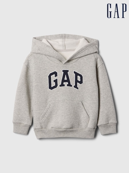 Harmaa - Gap Logo Zip Up Hoodie (6mths-5yrs) (F68341) | €28