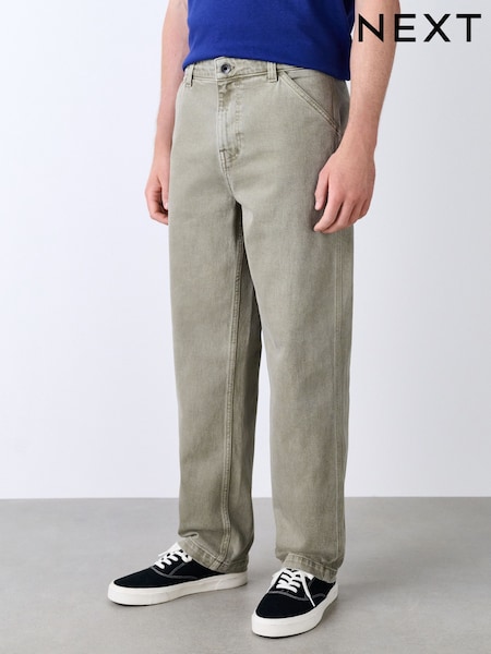 Stone Relaxed Fit Denim Jeans (F68491) | €36