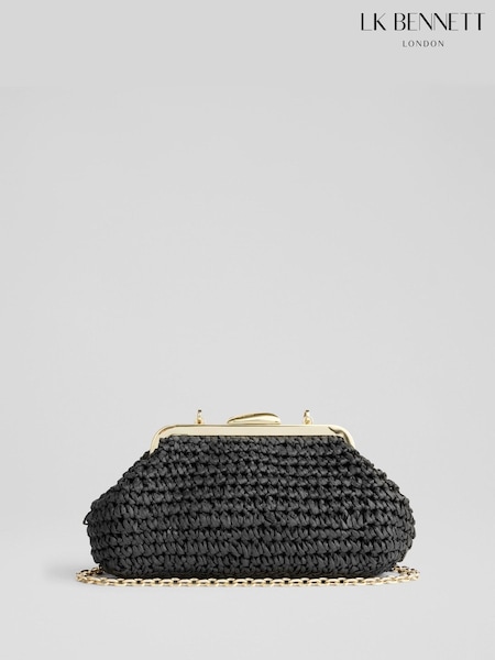 Lk Bennett Small Alexa Paper Oloid Clasp Frame Clutch Bag (F68536) | 232 €