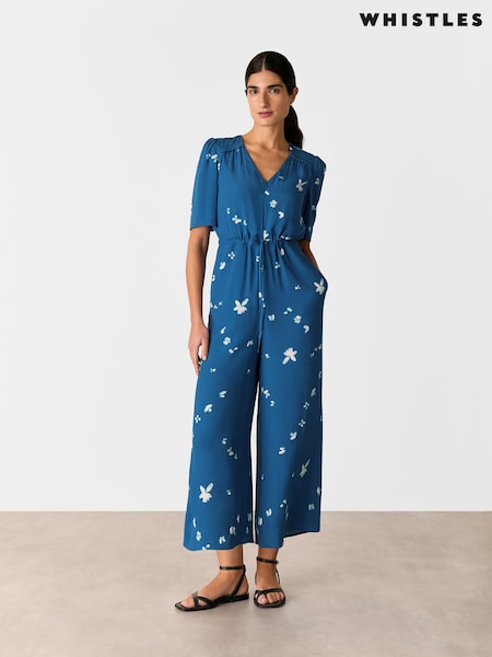Whistles Sun Bleached Floral Jumpsuit (F68581) | 211 €