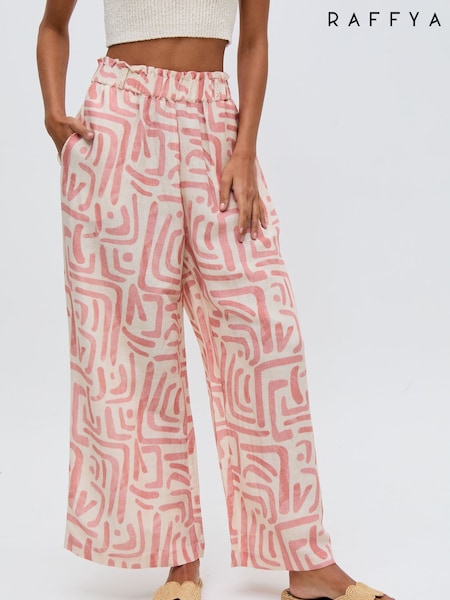 Raffya Pop Printed Co-Ord Trousers (F68632) | €140