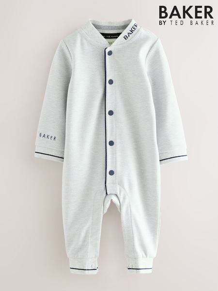 Baker by Ted Baker Grey Textured Romper (F68665) | 44 € - 47 €