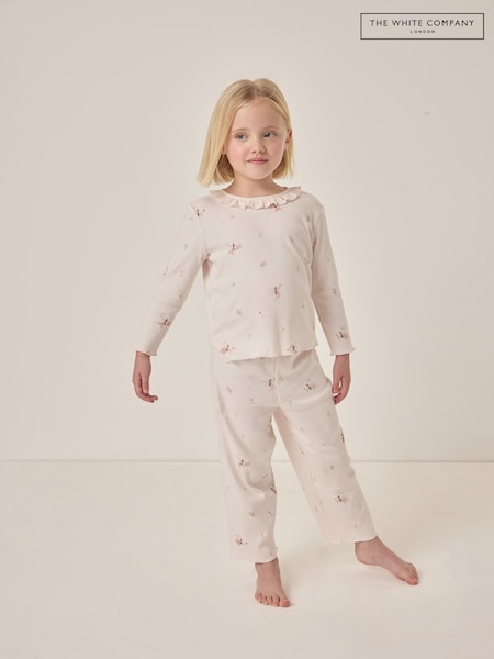 The White Company Relaxed Fit Pink Fairy Pyjamas (F68688) | €34 - €37