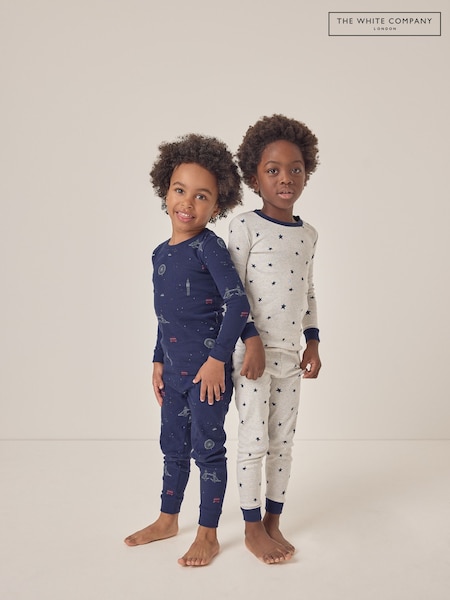 The White Company Skinny Fit London & Star White Pyjamas (F68713) | 45 € - 51 €
