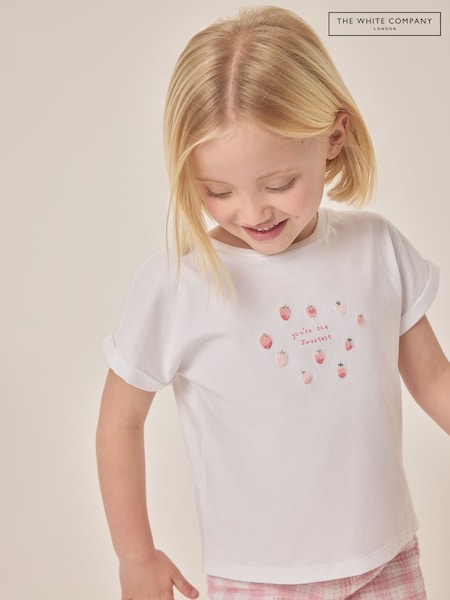 The White Company Relaxed Fit Pink You're The Sweetest Shortie Pyjamas (F68717) | €32 - €35