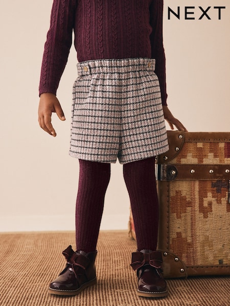 Berry Check Skort and Tights (3mths-7yrs) (F68749) | AED97 - AED117