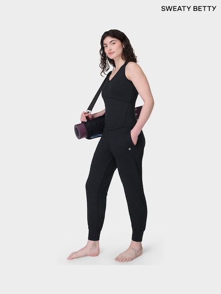 Sweaty Betty Black 27 inch inside seam Gaia 27 Performance Yoga Trousers (F68792) | €119