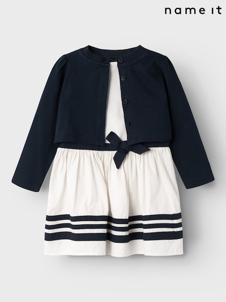 Name It Cardigan And Occasion Dress Set (F68830) | ‏171‏₪
