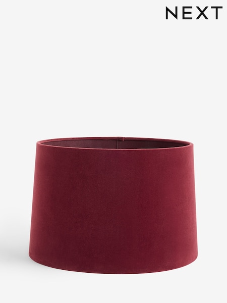 Cranberry Red Velvet Lamp Shade (F68893) | 78 QAR - 157 QAR