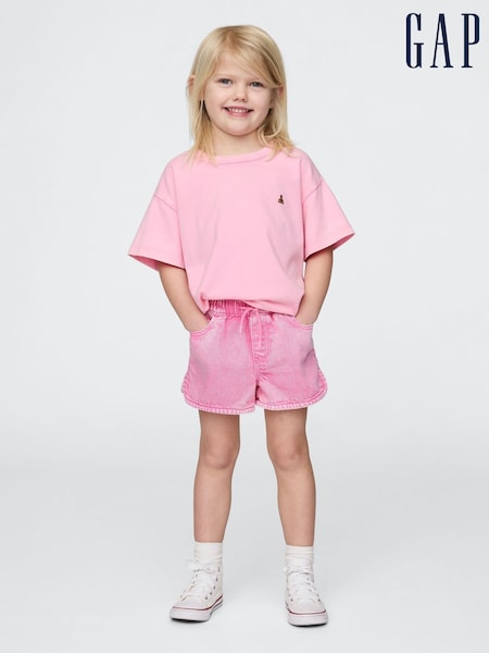 Gap Pink UltraSoft Denim Shorts (6mths-5yrs) (F69167) | €35