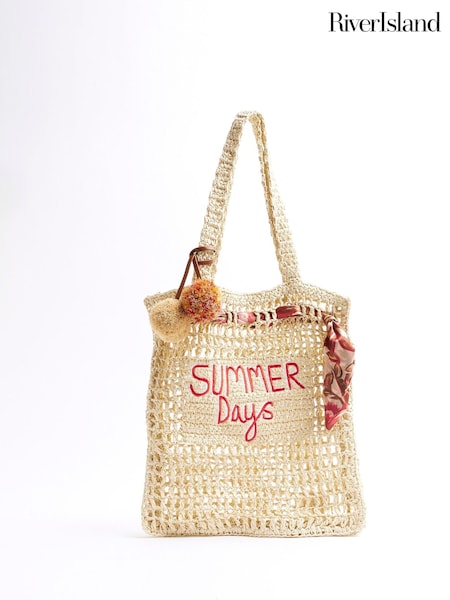 River Island Summer Days Shopper Bag (F69350) | €42