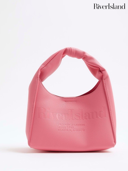 Розовый - River Island Scoop Grab Bag (F69356) | €37