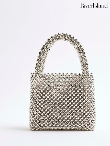 River Island Beaded Grab Bag (F69378) | kr630