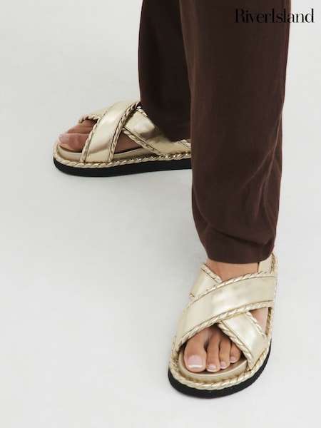 River Island Cross Strap Sandals (F69387) | 61 €