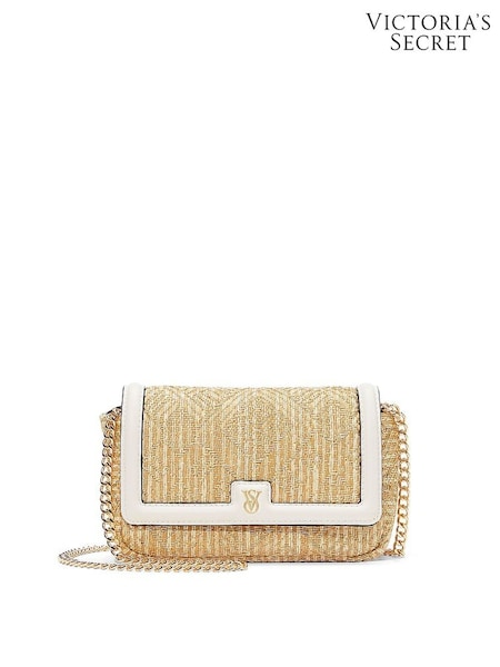Victoria's Secret Brown Straw Crossbody Bag (F69410) | €56