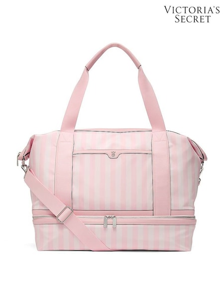 Victoria's Secret Iconic Stripe Pink Weekender Bag (F69413) | €137