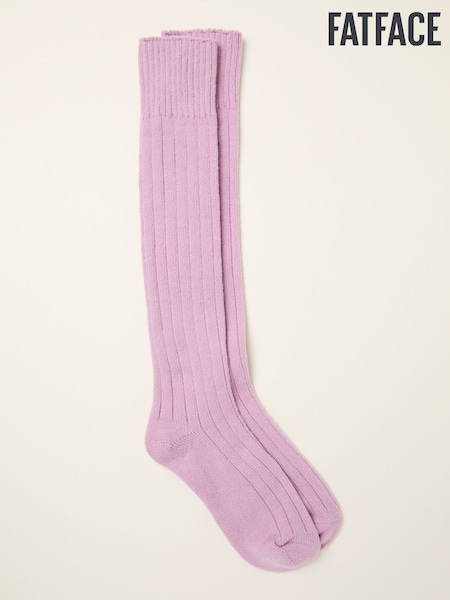 FatFace Pink Slouchy Lounge Socks (F69477) | €17