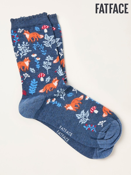 FatFace Fox Floral Socks (F69521) | R$ 75