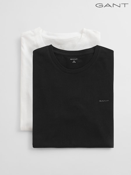 GANT Crew Neck 100% Cotton T-Shirts 2 Pack (F69727) | 64 €