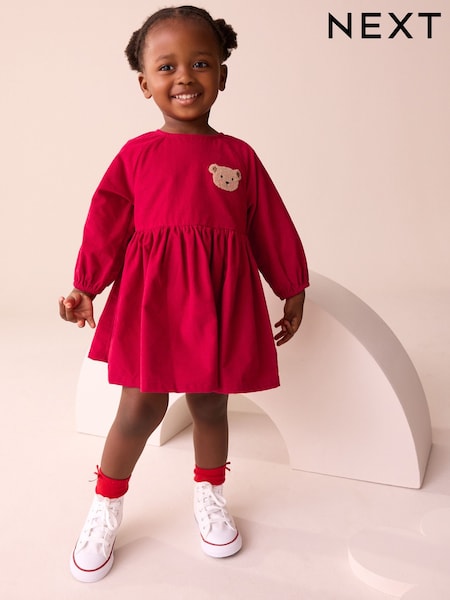 Red Character Cord Dress (3mths-8yrs) (F69759) | €22 - €30