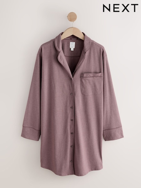 Mocha Brown Jersey Night Shirt (F69809) | €27