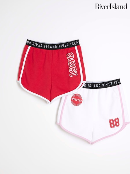 River Island Girls Runner Shorts 2 Pack (F69885) | 25 €