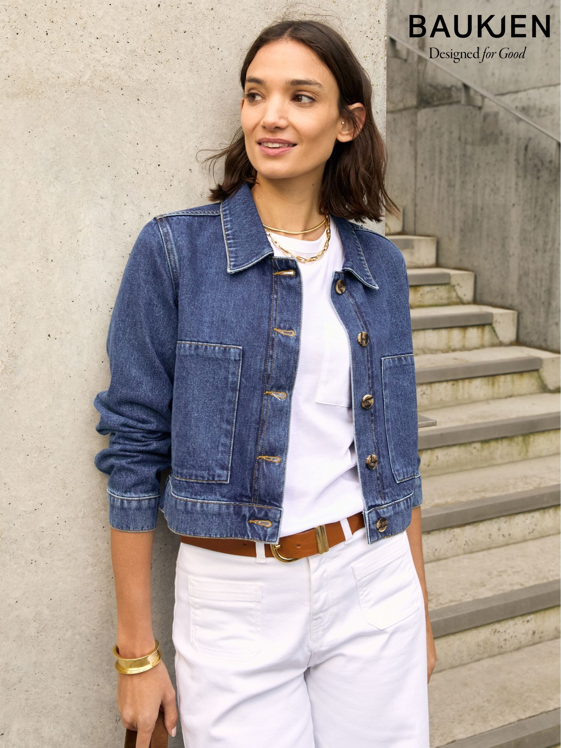 HOLIDAY】SHORT DENIM JACKET