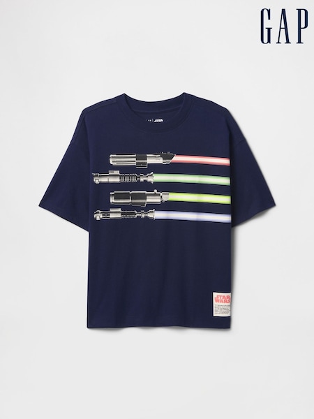 Mornarsko modra - Gap Star Wars Graphic T-shirt (4-13yrs) (F70155) | € 21