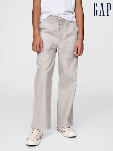 Gap Grey UltraSoft Easy Chinos (4-13yrs) (F70156) | €36