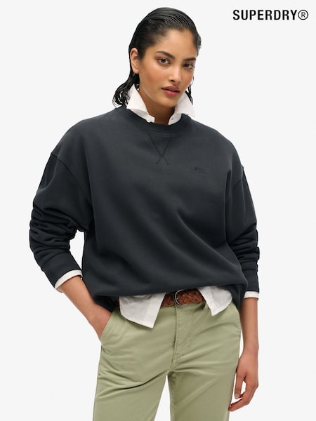 Superdry Black Studios Crew Sweat Top (F70275) | €65