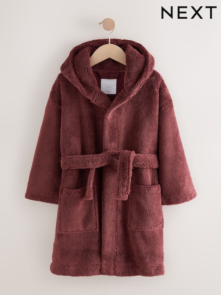 Burgundy Red Fleece Robe (1.5-16yrs) (F70413) | AZN 35 - AZN 55