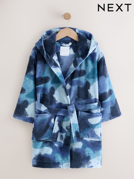 Blue Camo Spray Robe (3-16yrs) (F70416) | 74 QAR - 109 QAR