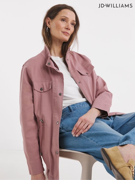 JD Williams Pink Utility Stretch Jacket (F70575) | €60