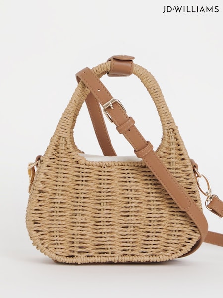 JD Williams Natural Raffia Grab Bag (F70597) | €45