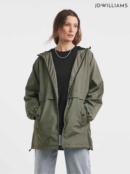 JD Williams Green Short Lightweight Raincoat (F70602) | €64