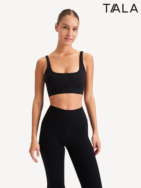 TALA Black Dayflex Essential Square Neck Bra (F70764) | ₪211