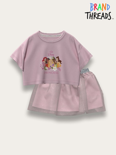 Brand Threads Pink Disney Princess Top and Tutu Set (F70866) | 1,202 UAH