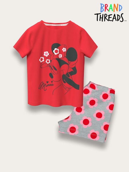 Brand Threads Minnie Mouse 100% Cotton Pyjama Set (F70869) | € 21