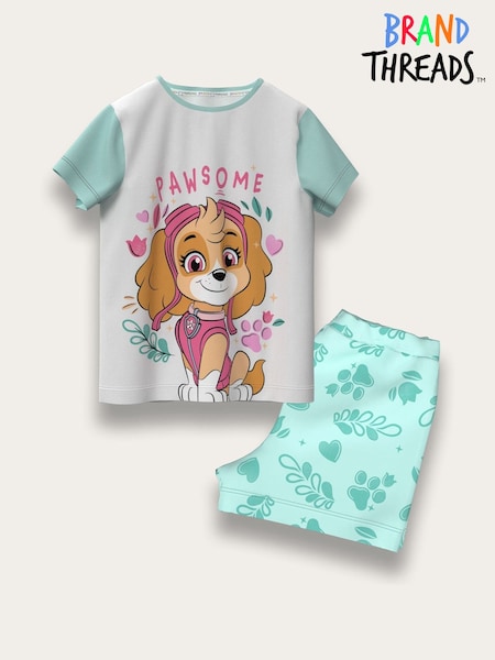 Brand Threads Paw Patrol Short 100% Cotton Pyjama Set (F70875) | € 21