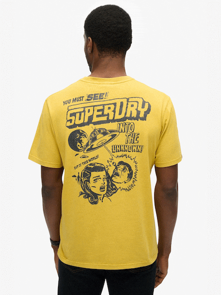 Superdry B-movie Graphic Loose T-shirt (F70880) | ‏151‏₪